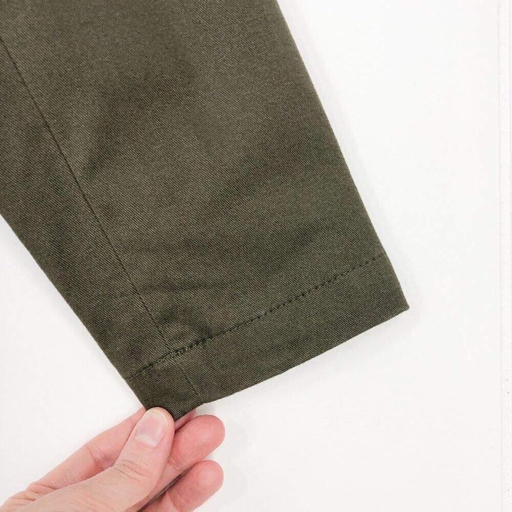 Express Utility Jacket Oversized Pockets Belt Cot… - image 6